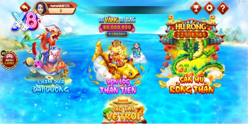 Giới thiệu game Bắn Cá X8