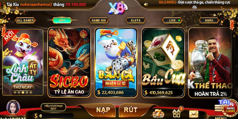 Bắn cá X8