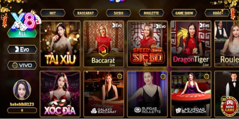 Khám phá sòng bạc Casino X8