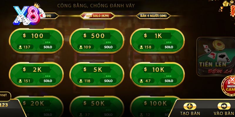 Giới thiệu game bài X8